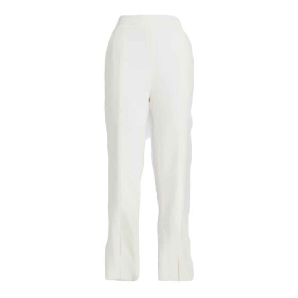 Jonathan Simkhai Jesslyn Cropped Flare Pants White Size US 8 - Picture 1 of 13